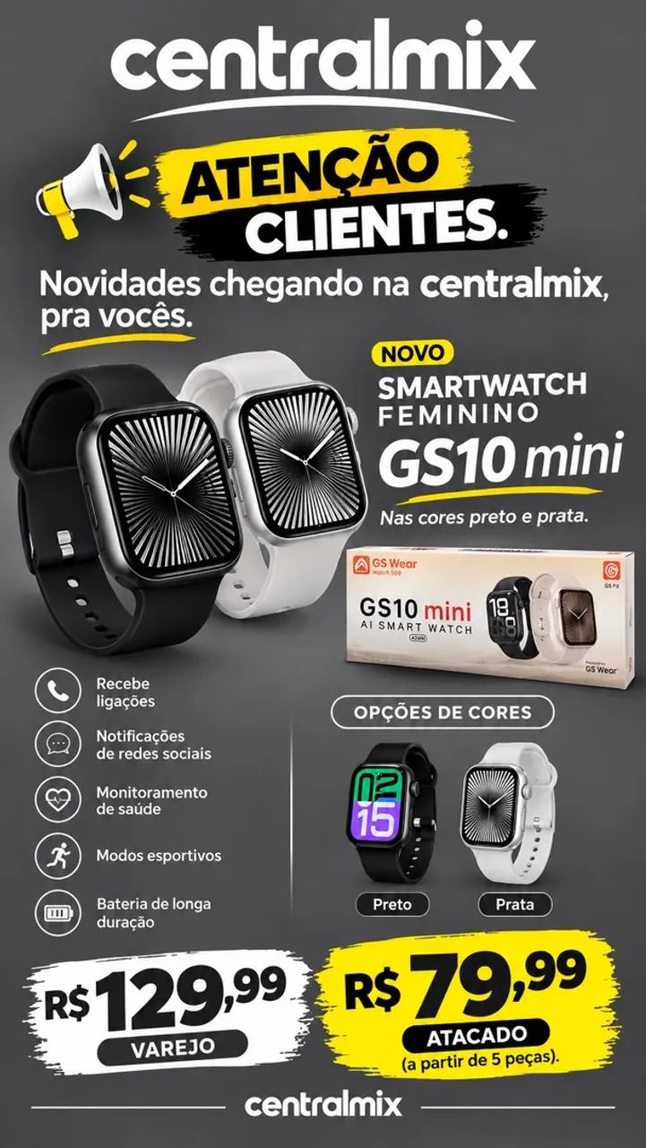 RELÓGIO SMARTWATCH  - Foto 4
