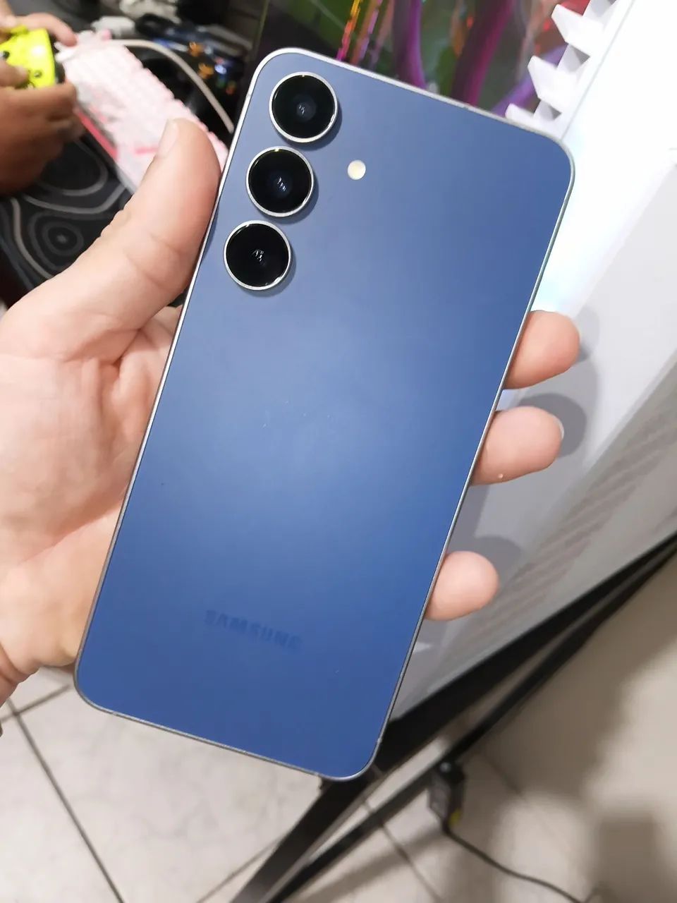 Samsung Galaxy S25 FE128GB Azul Zero - Foto 3