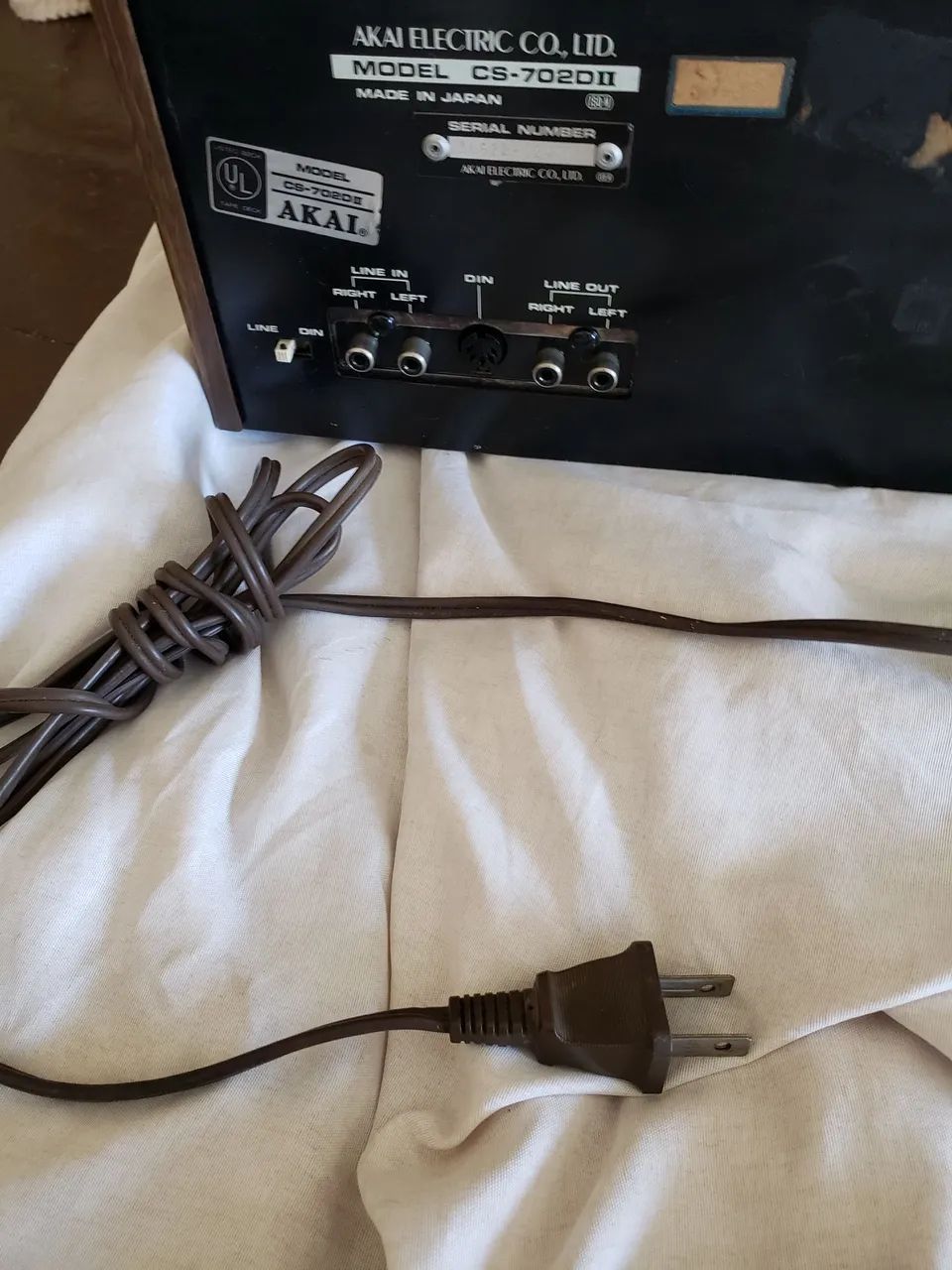 Tape deck AKAI CS-702D II - Foto 4