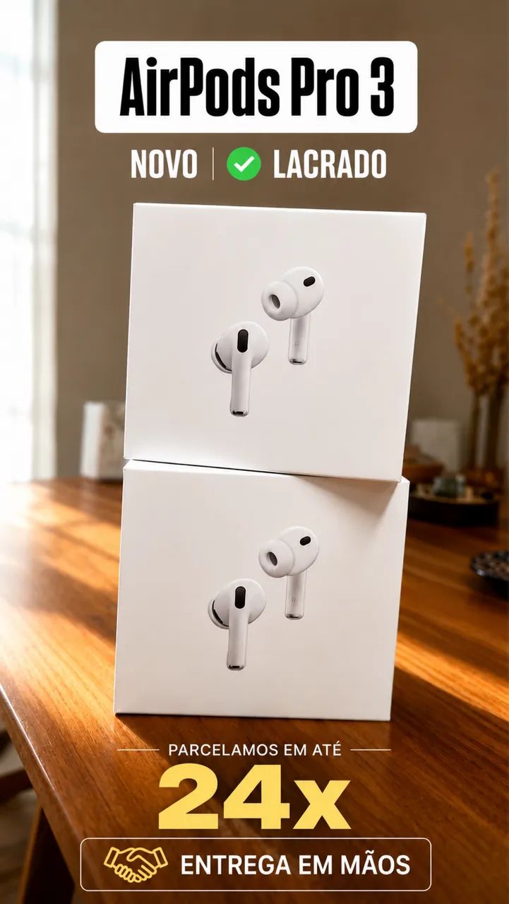 AirPods Pro 3 novo lacrado  - Foto 2