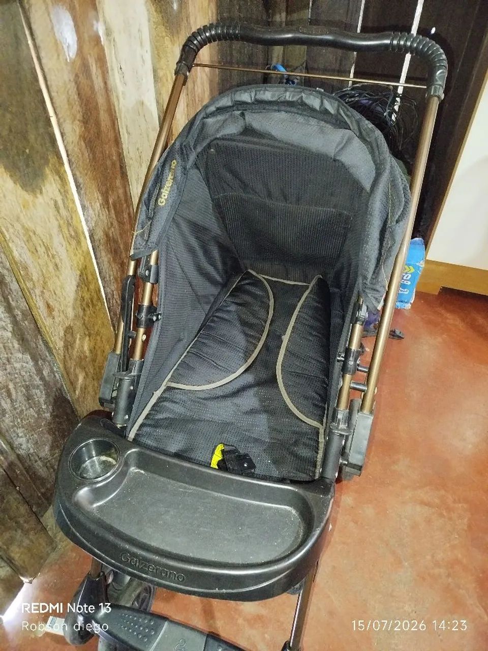 Carrinho de bebê Galzerano