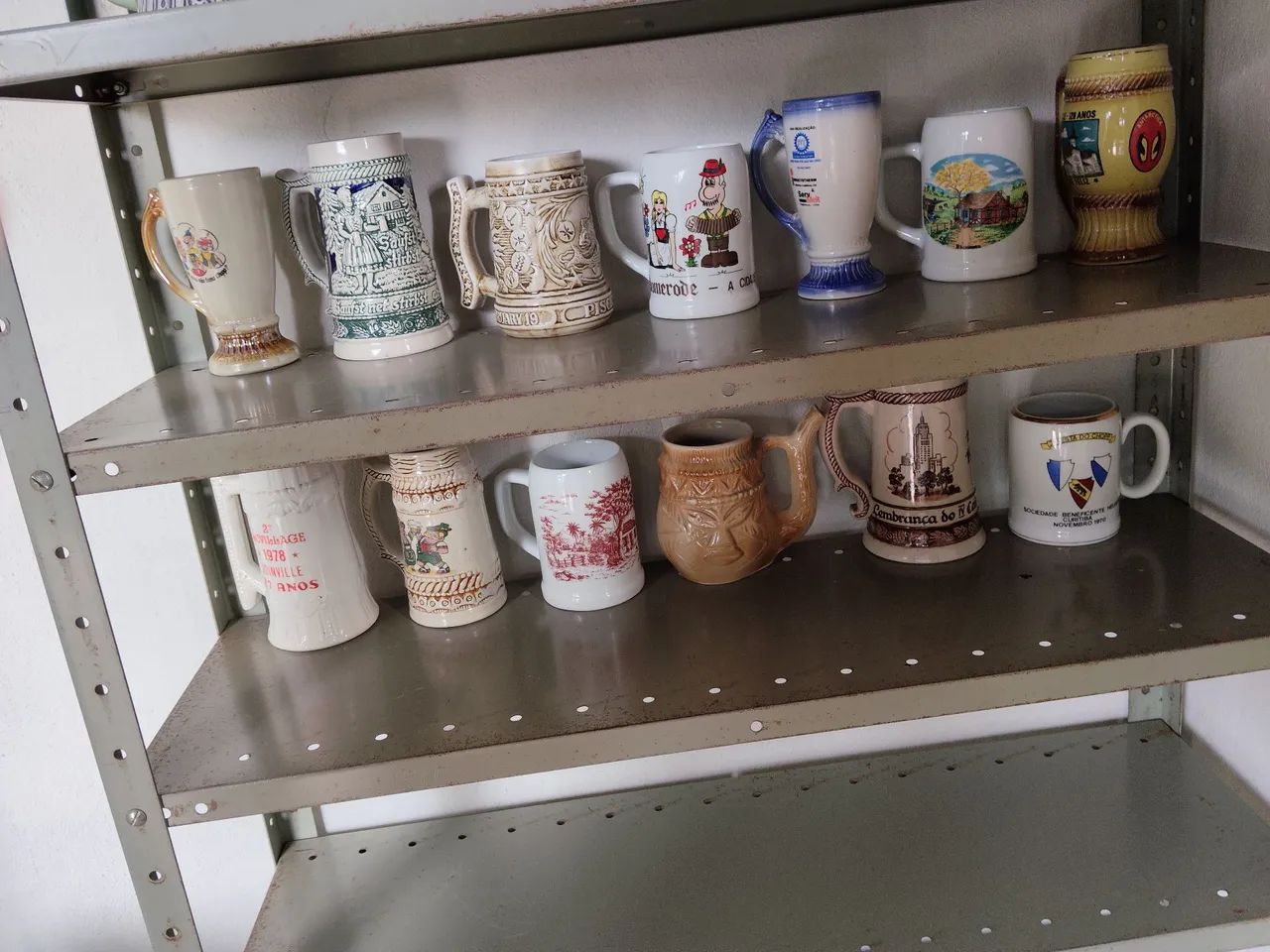 Canecos de chopp antigos
