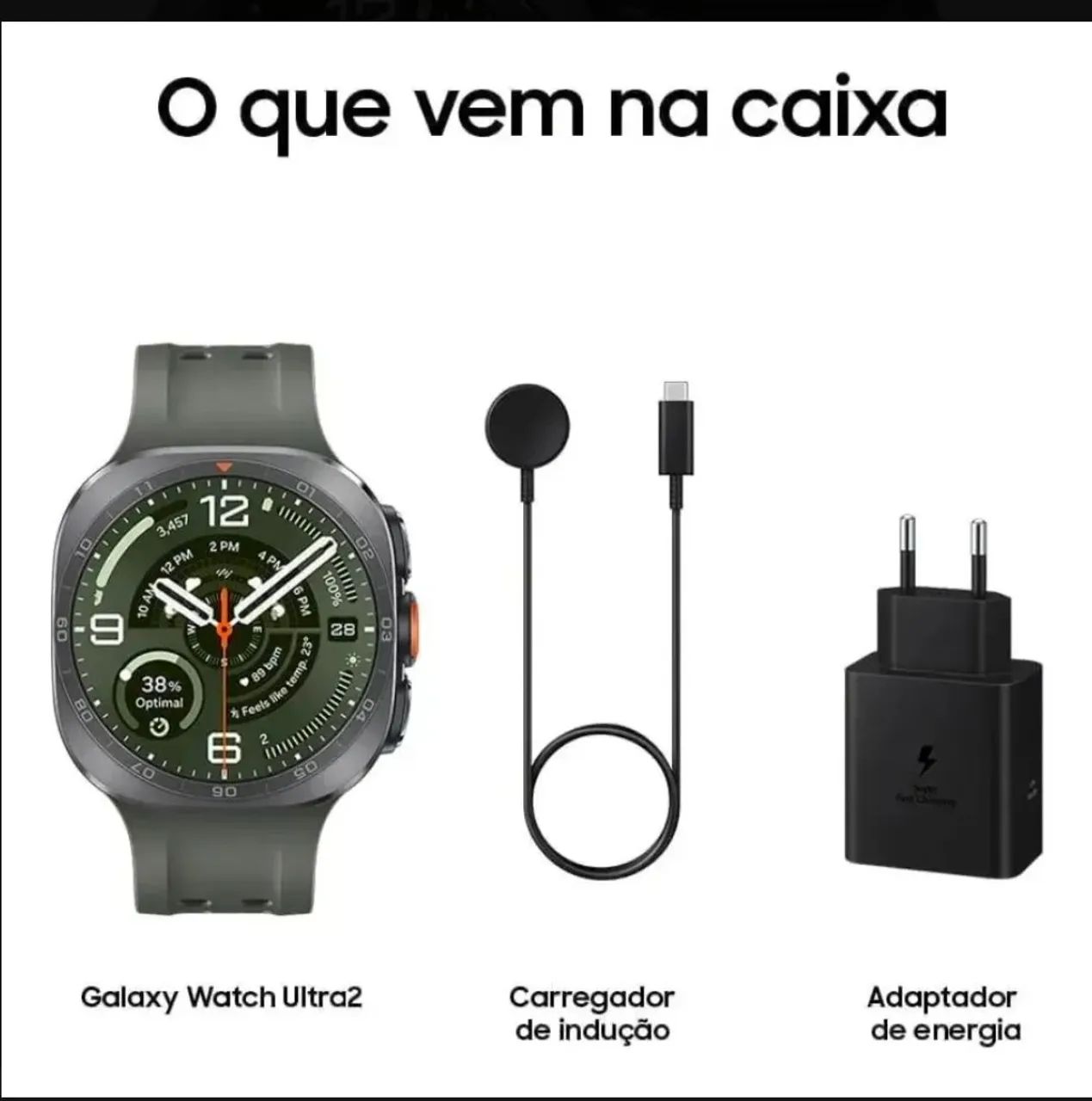 Samsung Watch Ultra 2 lacrado e nota - Foto 4