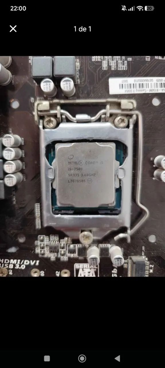 VENDO PROCESSADOR INTEL 