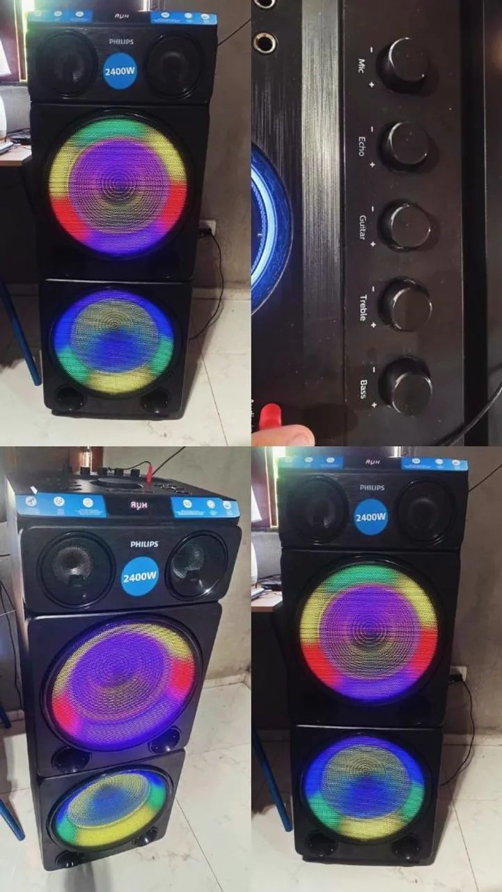Caixa de som Phillips pra tocar em JBl 