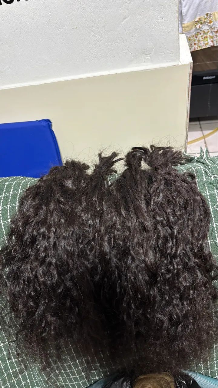 Vendo cabelo humano cacheado - Foto 2