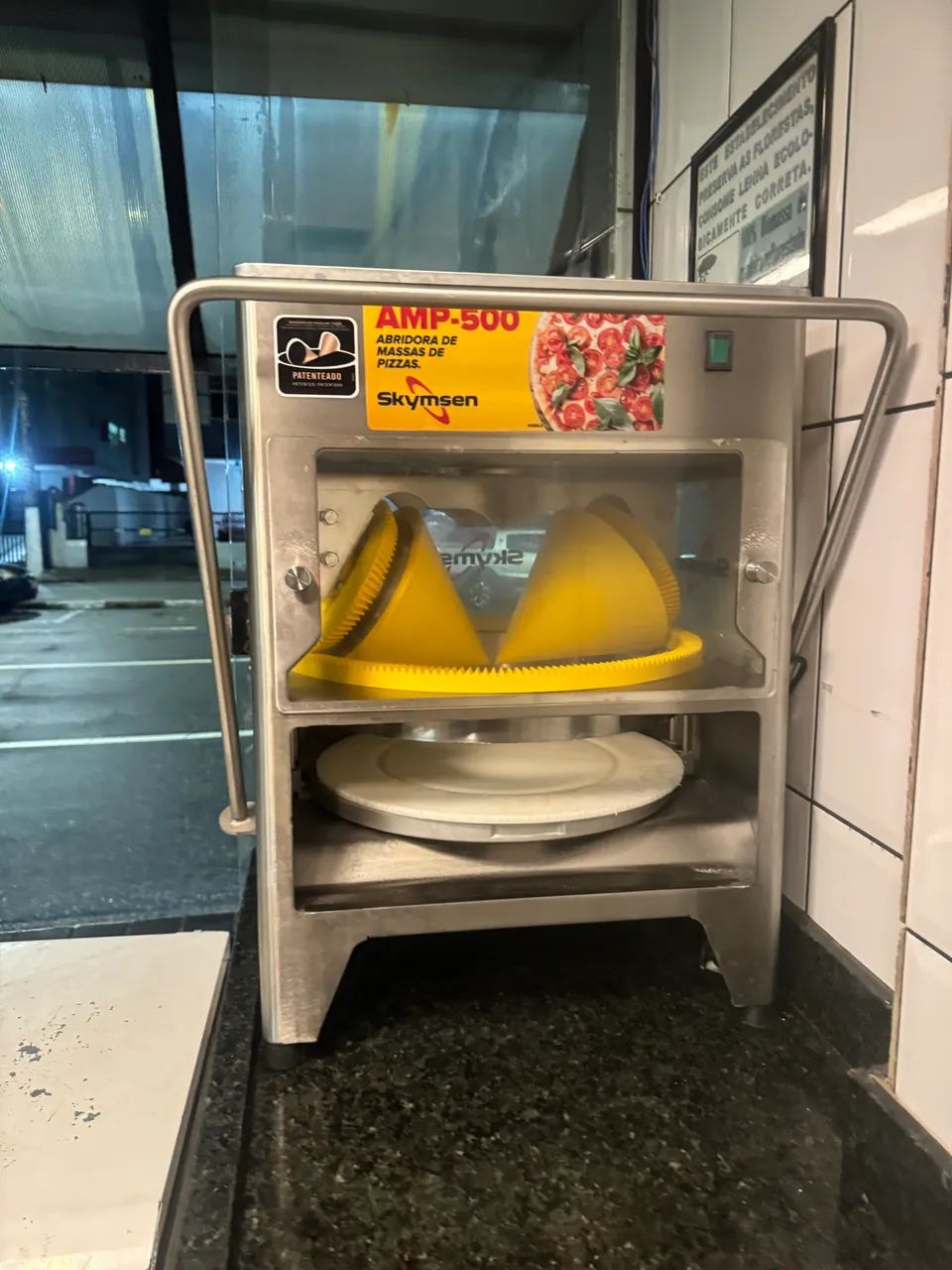 Máquina de abrir massa ! Abridora de massa 