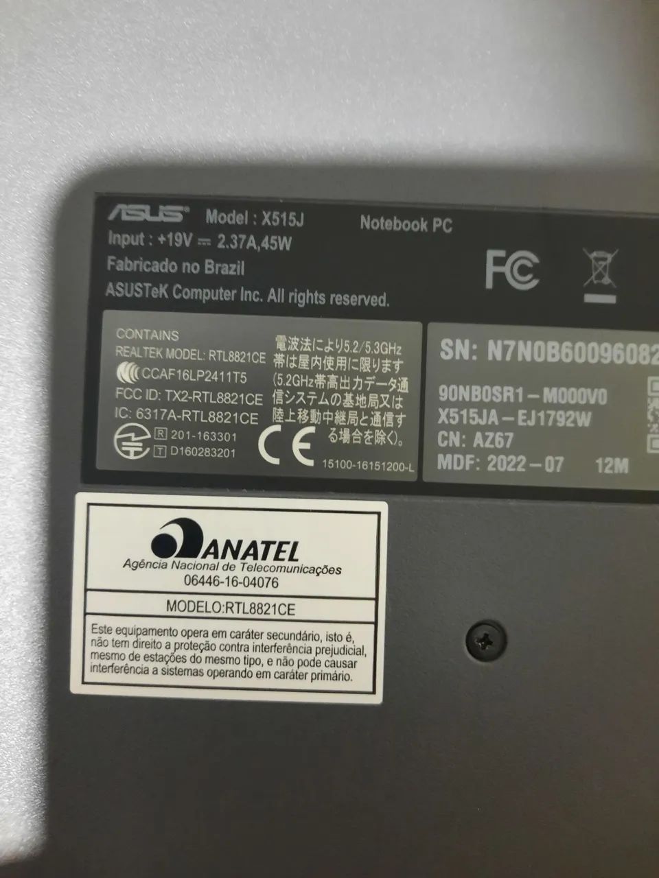 VIVOBOOK Asus X515J - Foto 3