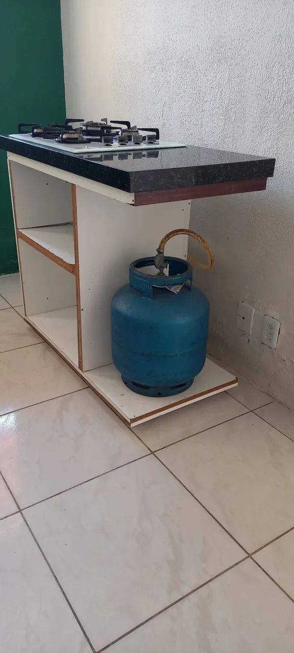 Fogão cooktop Philco + Base granito + Móvel projetado - Foto 4