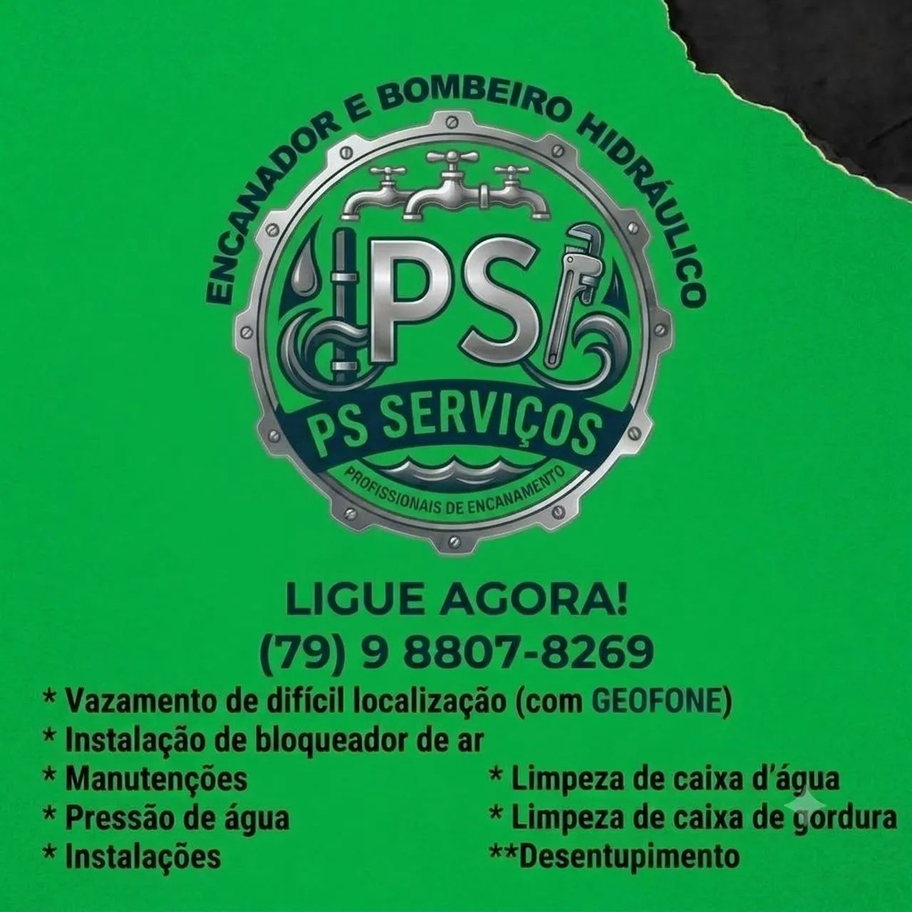 Encanador e Bombeiro Hidráulico 