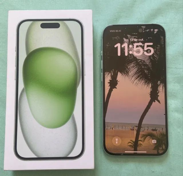 Iphone 15 128gb Verde Novissimo  - Foto 5