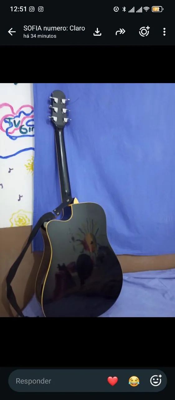 violão eletroacústico Ashland by Crafter, modelo ADCE-10/BK.  - Foto 4