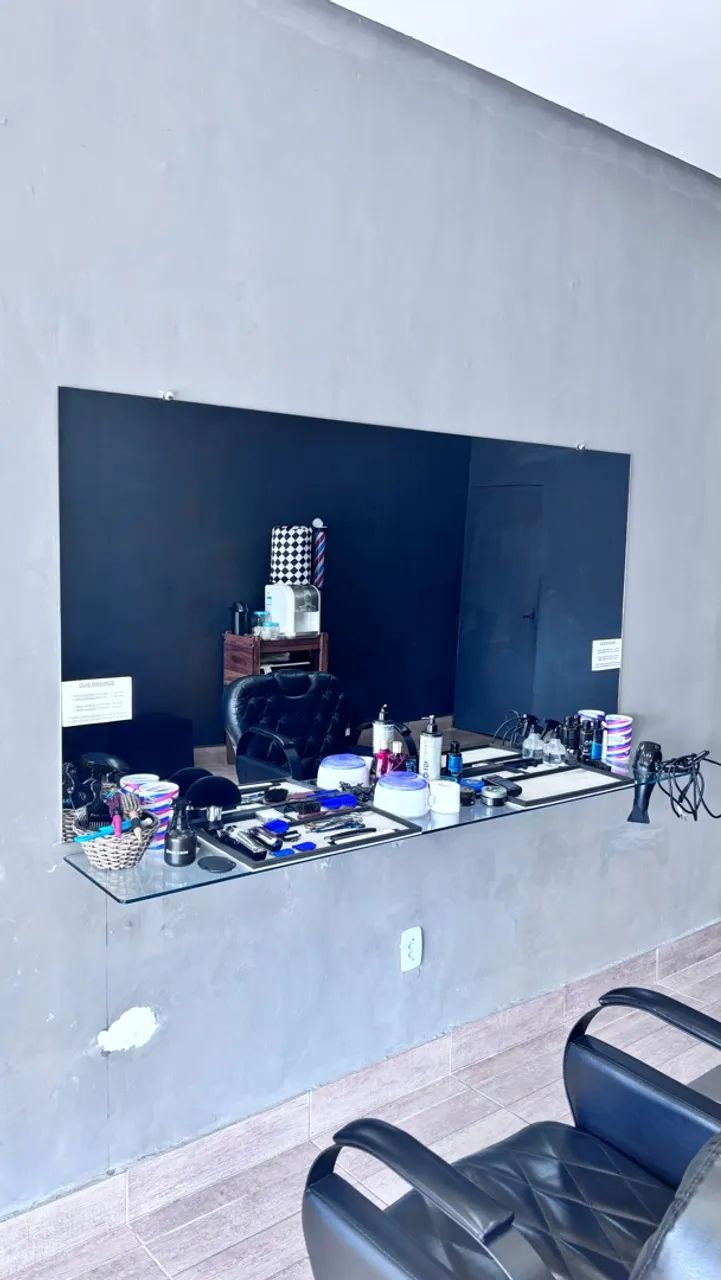 Espelho e bancada de vidro - Foto 3