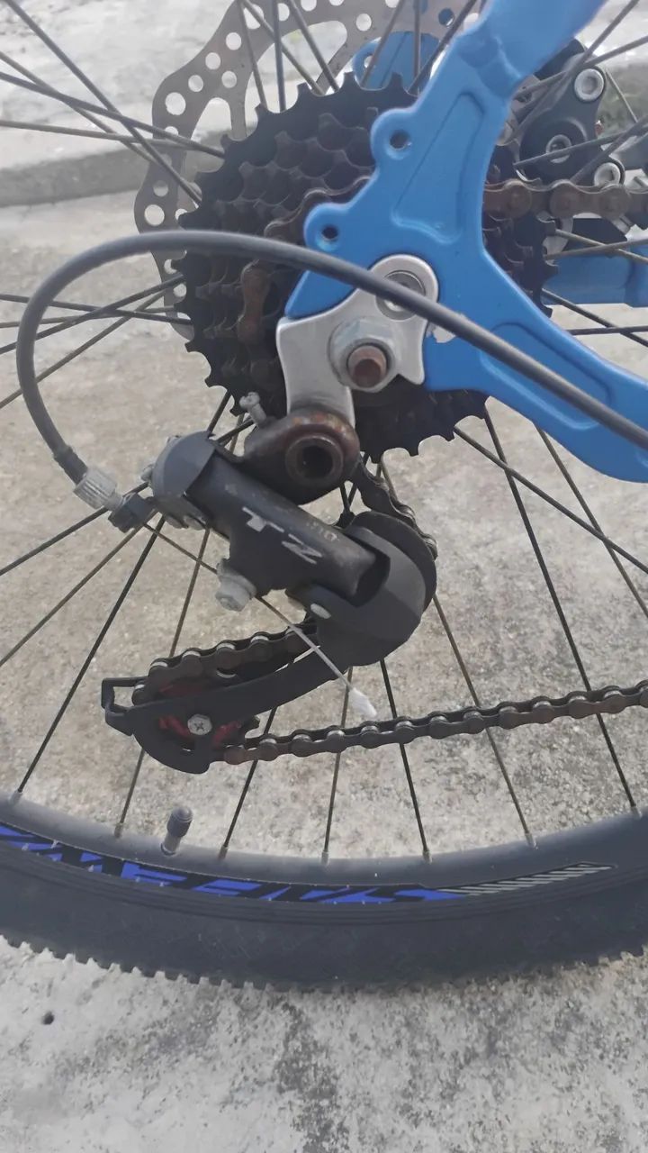 Bicicleta semi nova aro 29 - Foto 4