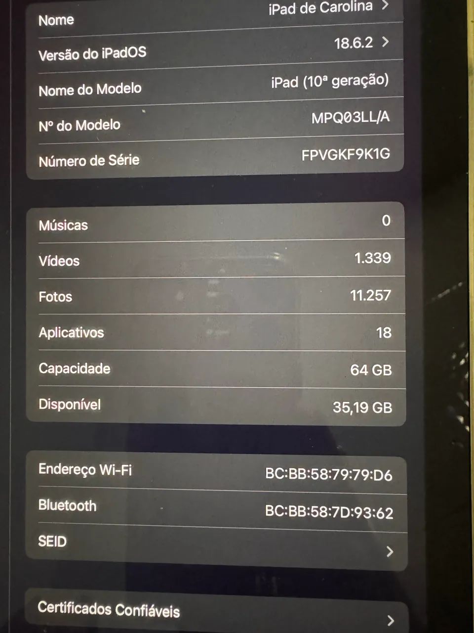 iPad 10 64gb