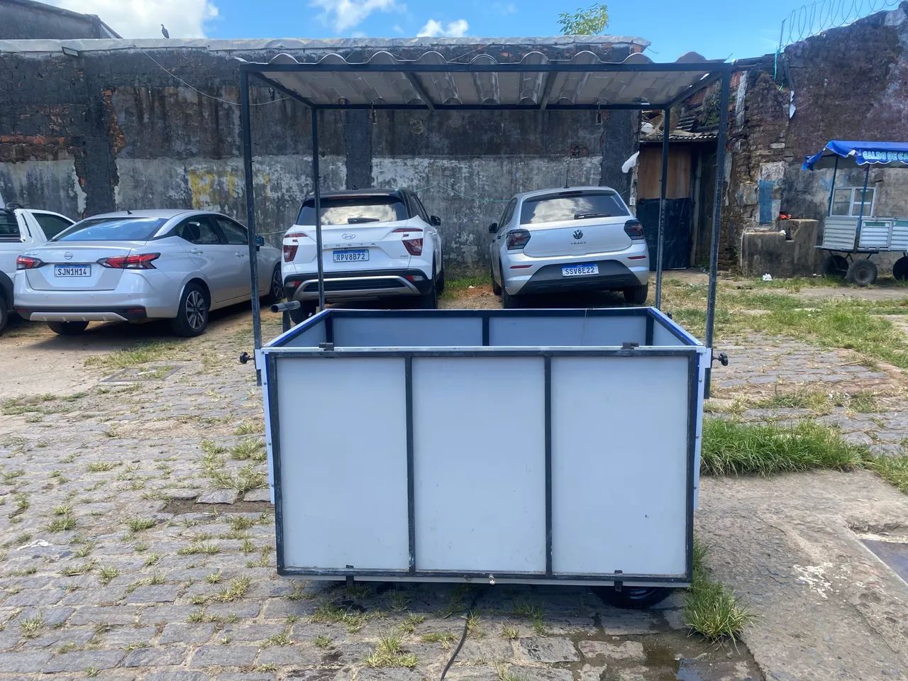 Carro prancha/ Burrinha/carro para trabalhar  - Foto 4