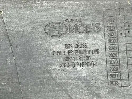 Spoiler Dianteiro Hyundai Hb20x 2020 2021 2022 / Original Preto - Foto 7