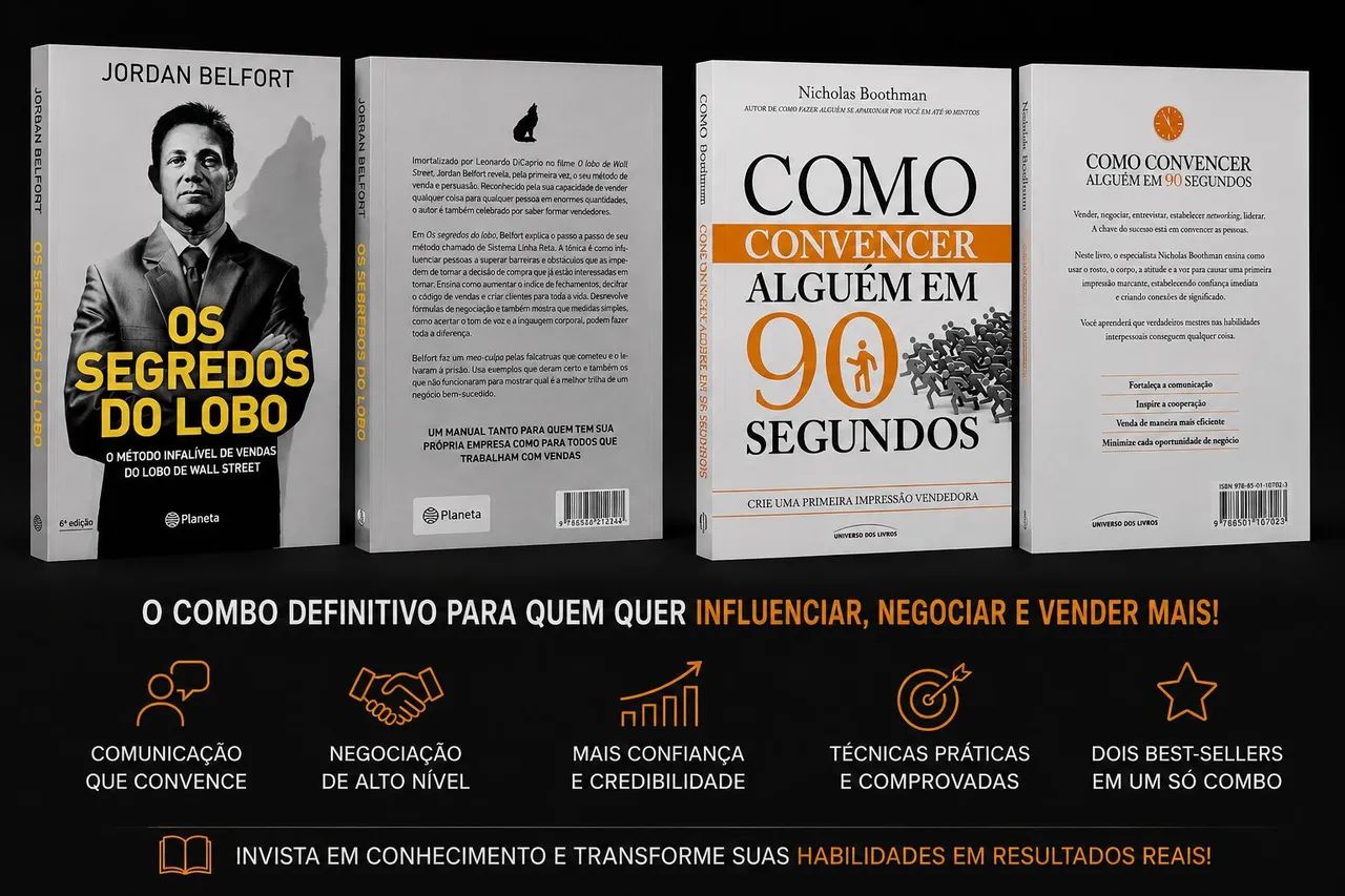 Kit 2 livros 