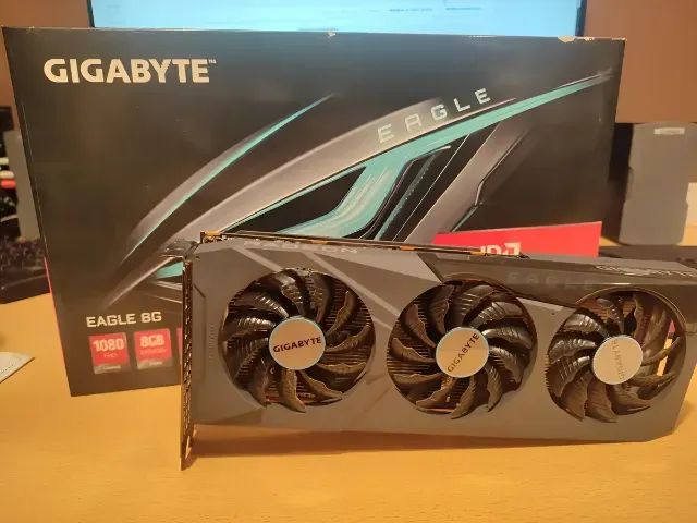 Placa De Vídeo Amd Rx 6600 Eagle Gigabyte