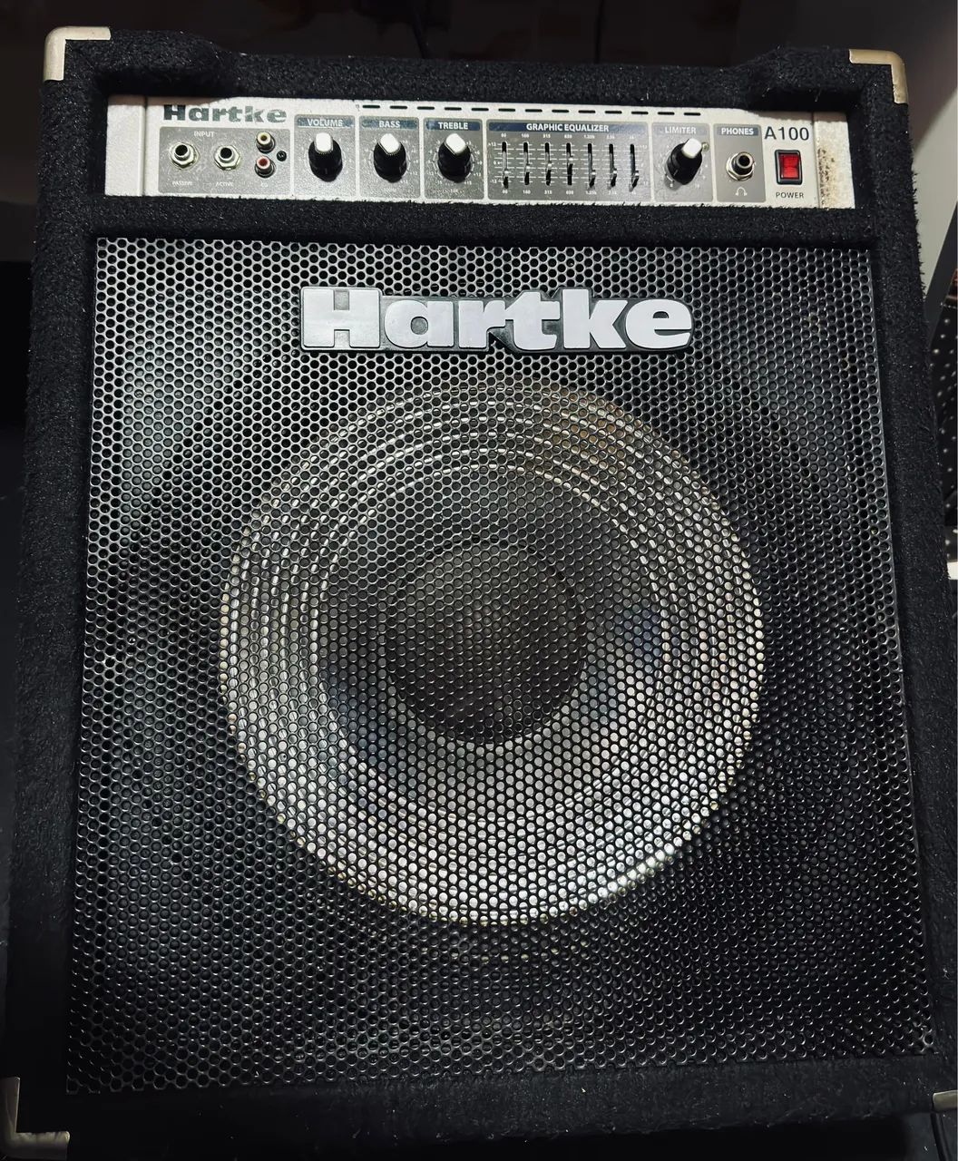 Vendo cubo de contra baixo Hartke A100 - Foto 3