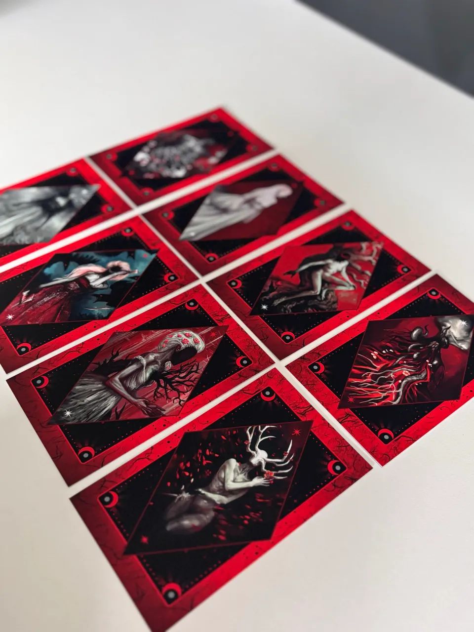 8 Cards colecionáveis Princesas Dark ( Darkside) - Foto 3