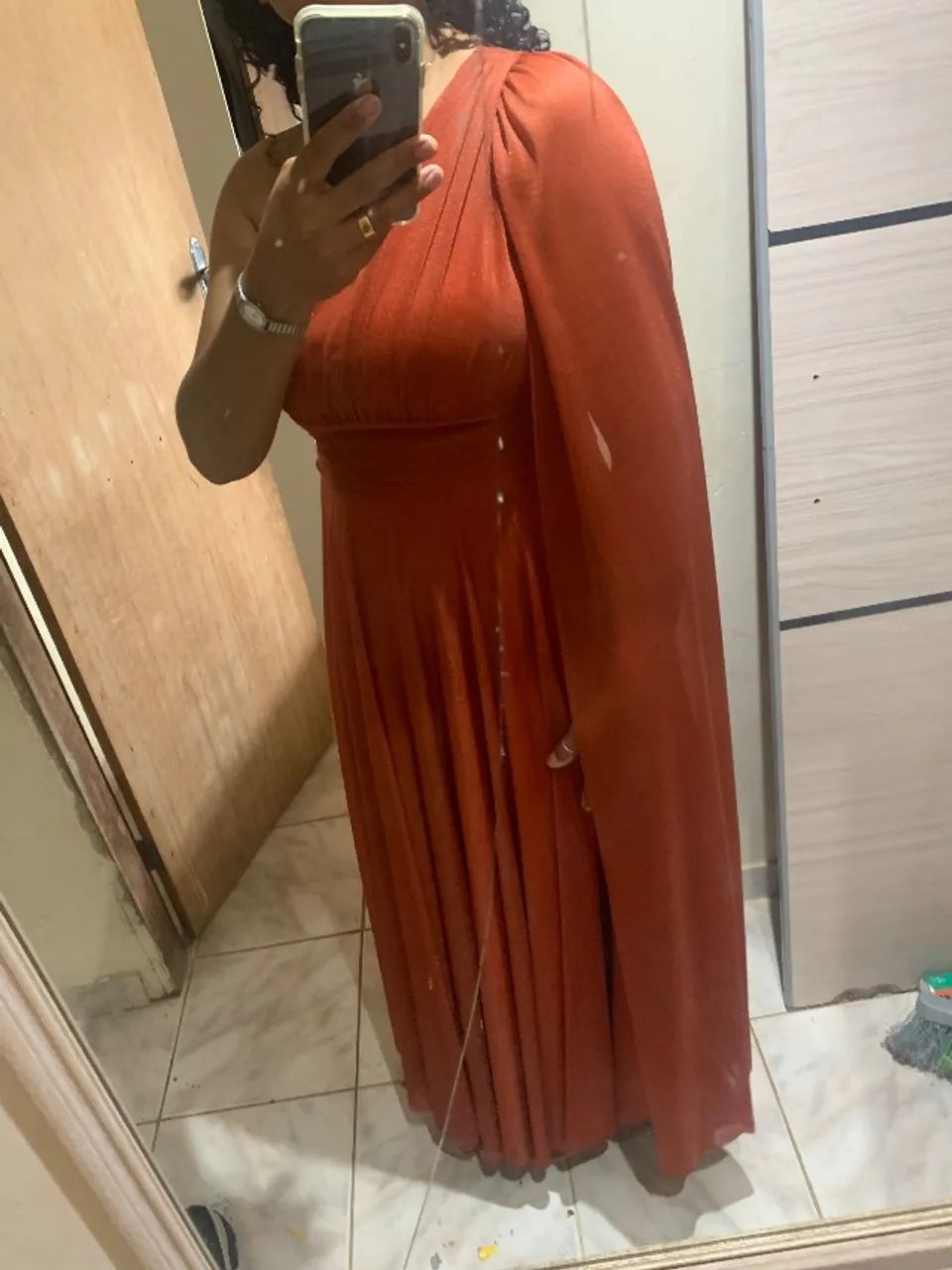 Vestido madrinha terracota - Foto 3