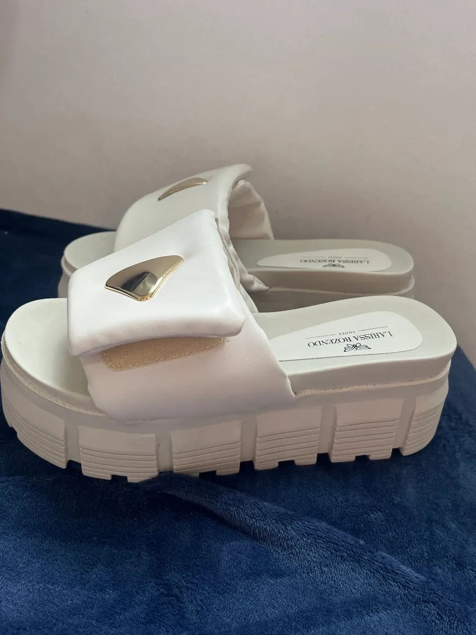 Plataforma Virgínia Off White - Foto 2