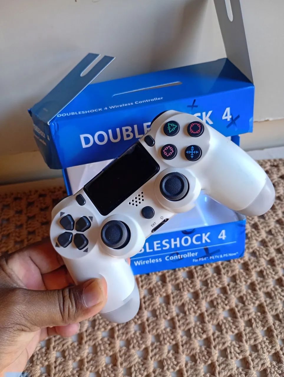 Controle ps4 bluetooth branco  - Foto 3