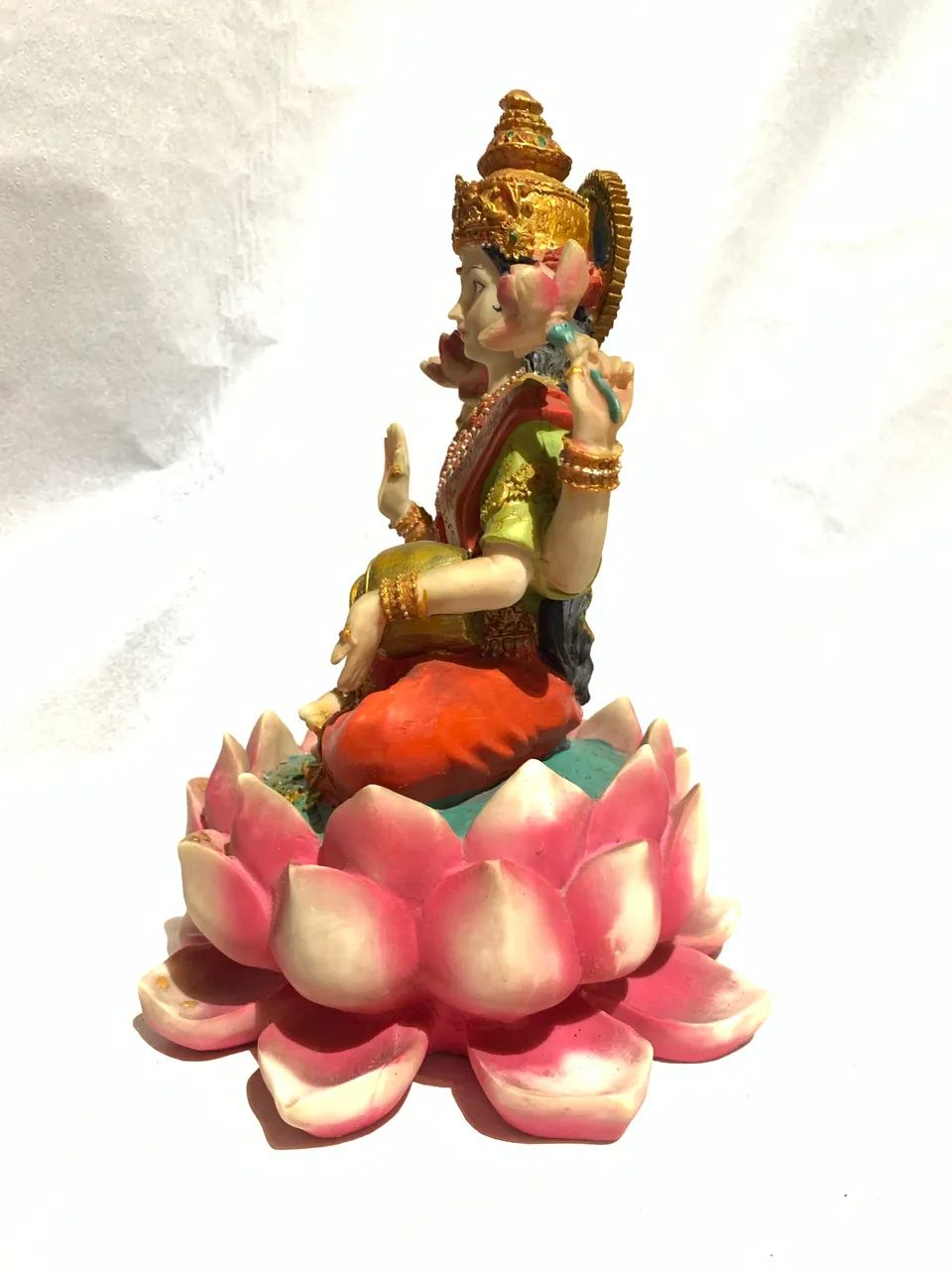 Estatueta Indiana Deusa Lakshmi - Foto 3