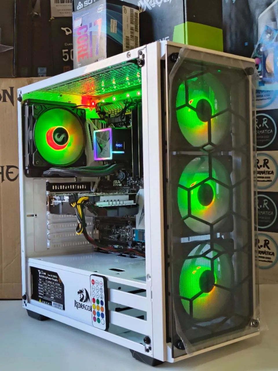 PC Gamer Intel Core i7, 16GB, NVME, WiFi, Novo Zero