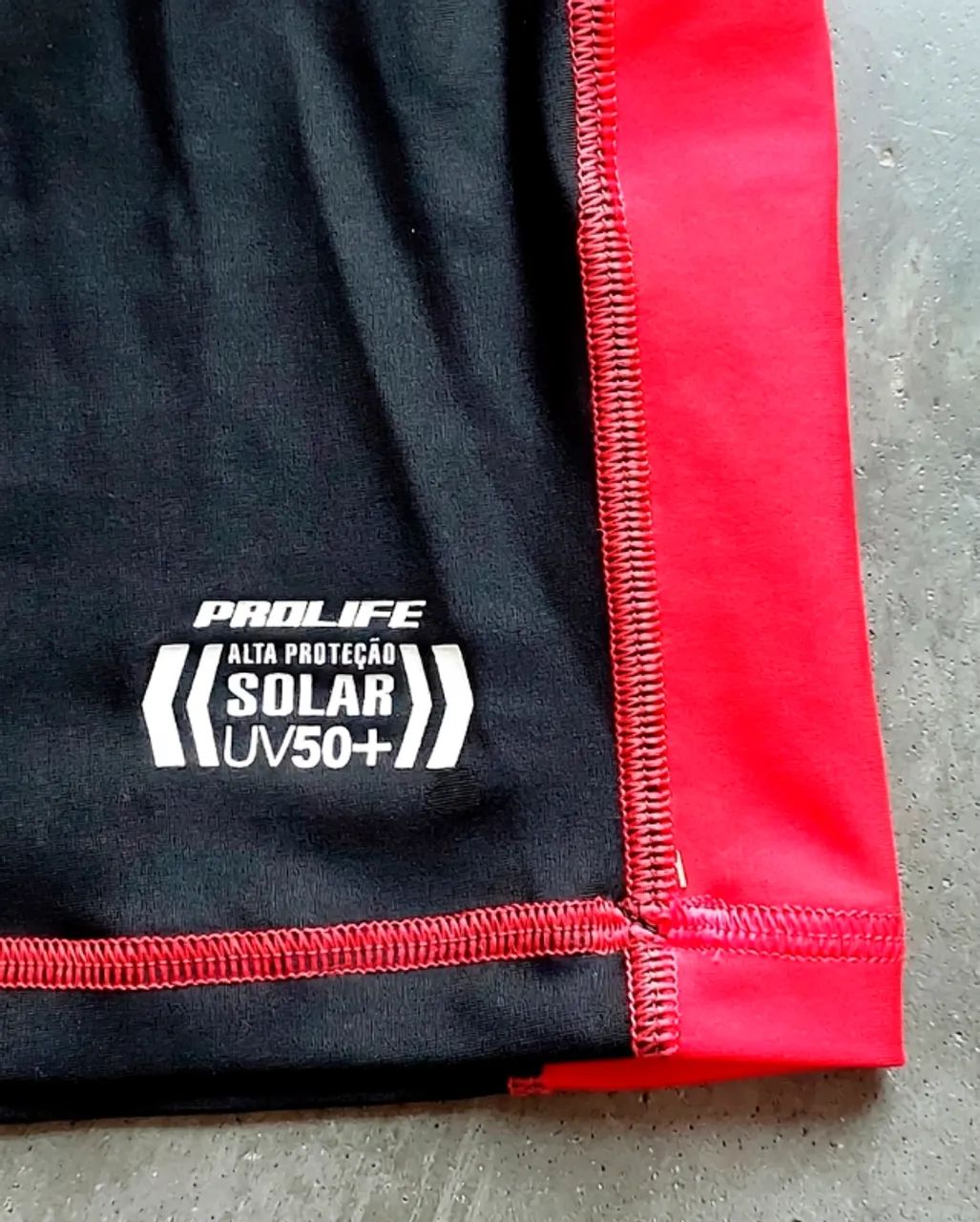 Camiseta Prolife Lycra Proteção Raios UV (NOVA) - Tam M/G - Foto 5