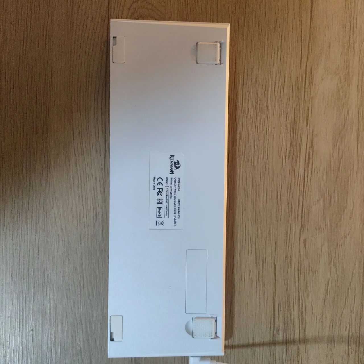 Teclado Redragon anivia branco  - Foto 5