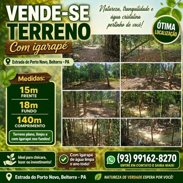 Terreno com Igarapé 