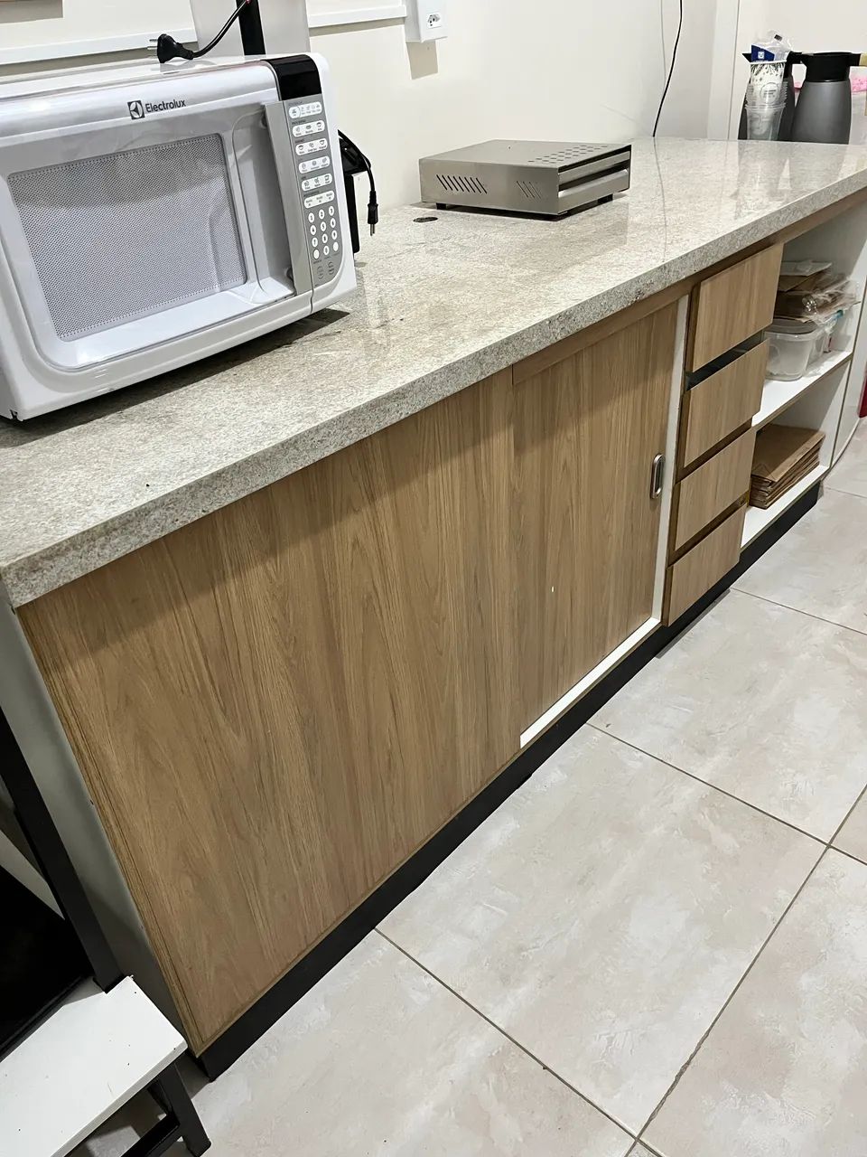 Balcão completo com estufa refrigerada  - Foto 4