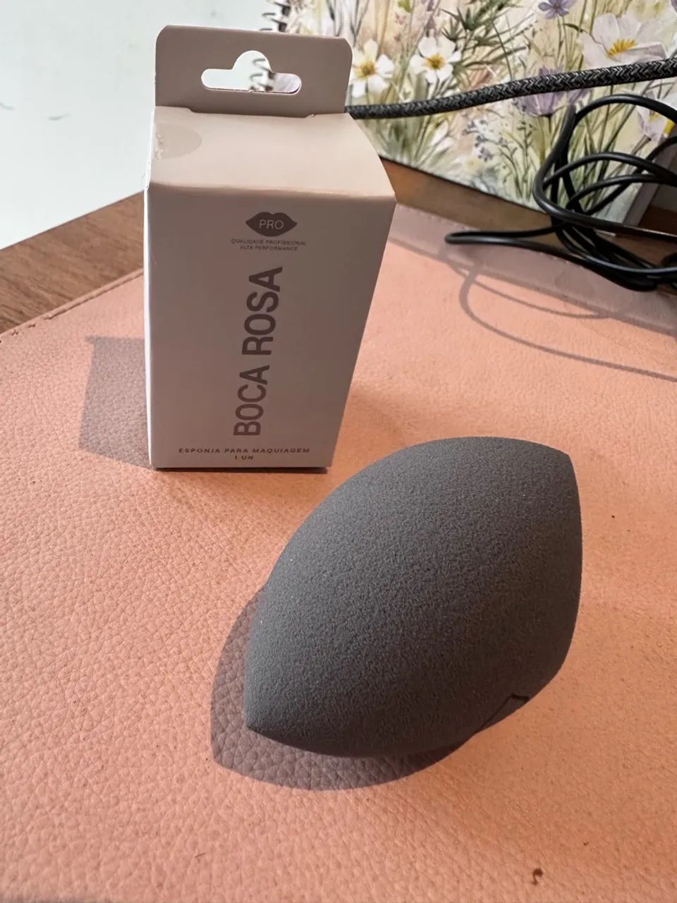 Esponja de Make boa rosa  - Foto 2