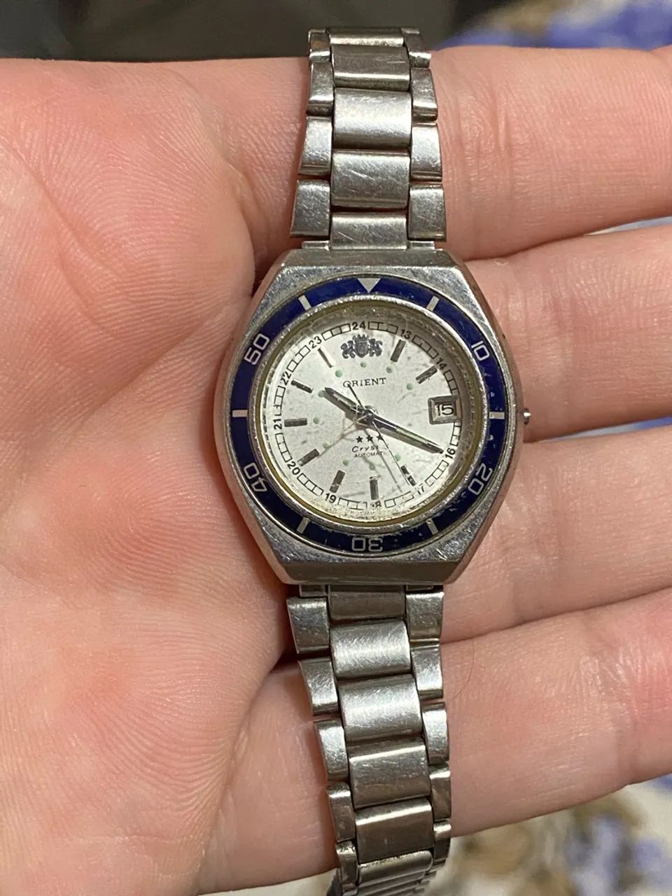 Relógio ORIENT Crystal 3 Estrelas Automático 