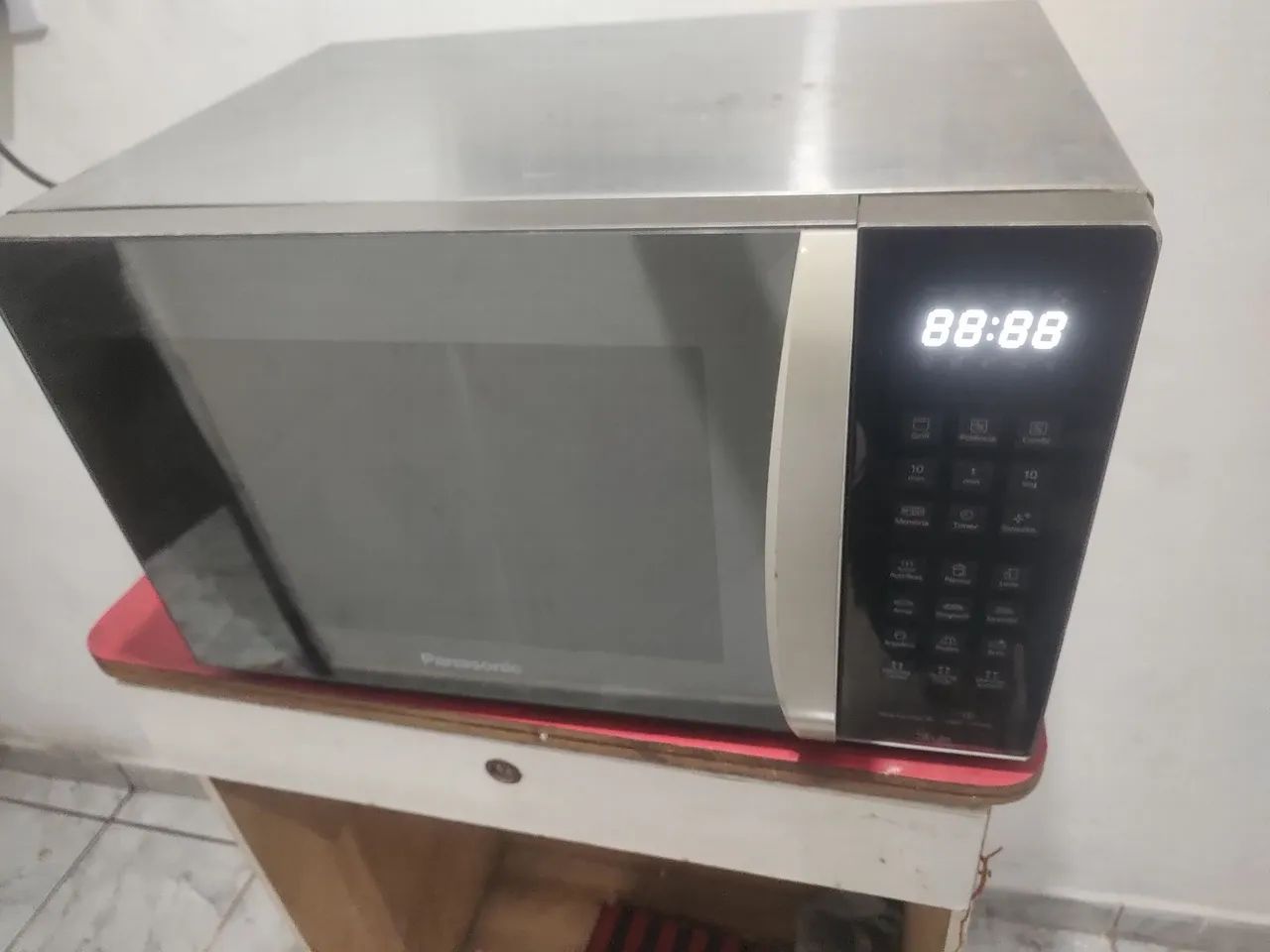 Microondas Panasonic inox 30 litros 