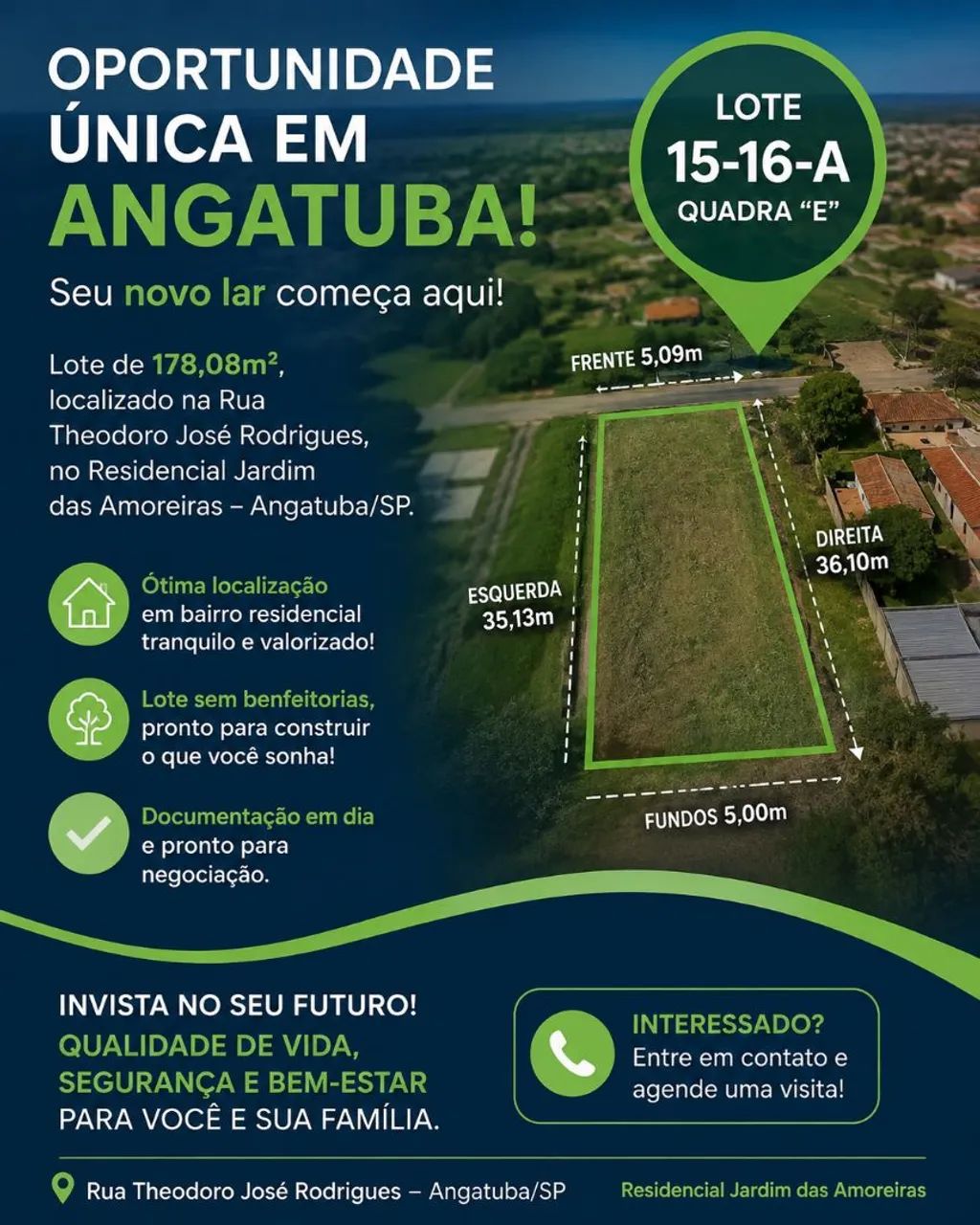Vende-se terreno 