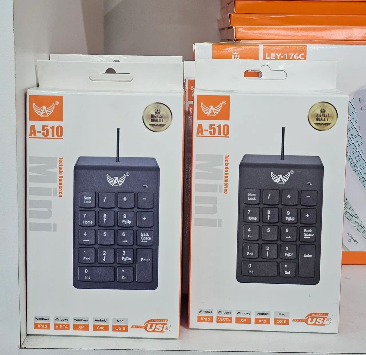 Mini Teclado Numérico USB.