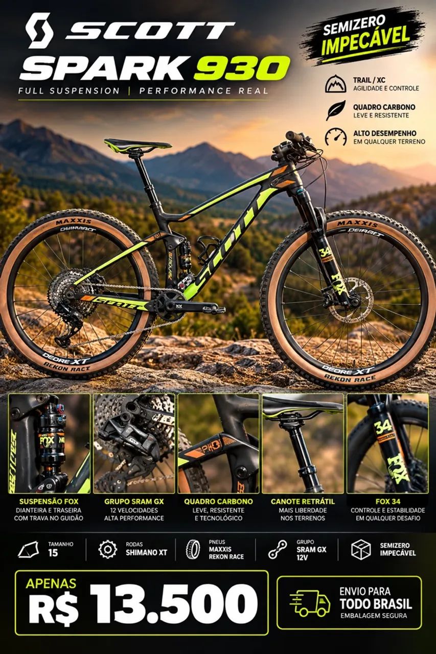 SCOTT SPARK 930 CARBONO