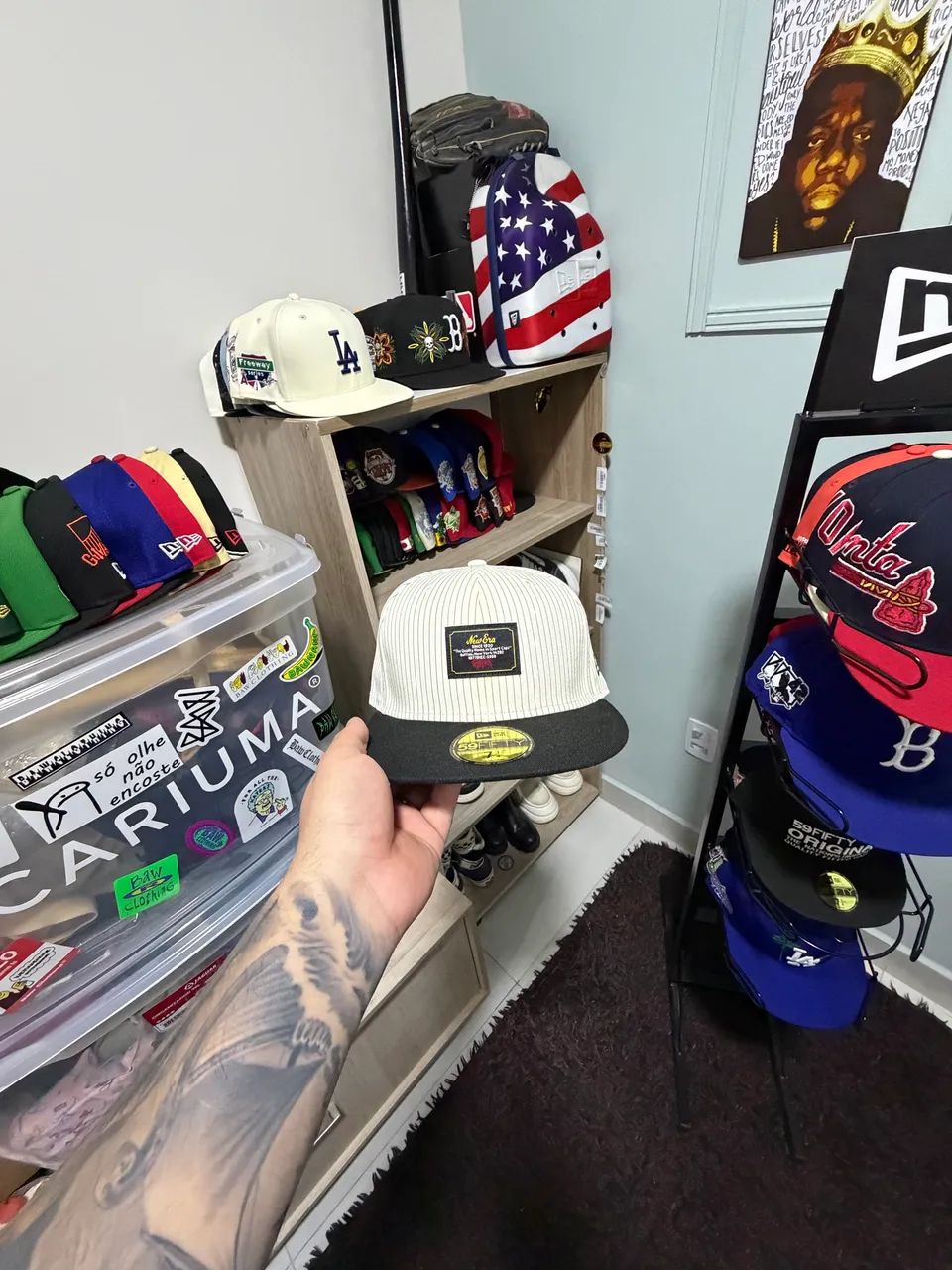 Boné 59FIFTY Branded Logo History 7 1/4