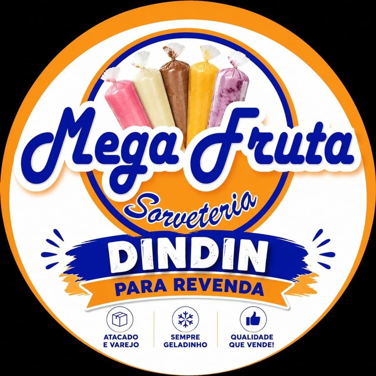 Dindin e sorvete e picolé 
