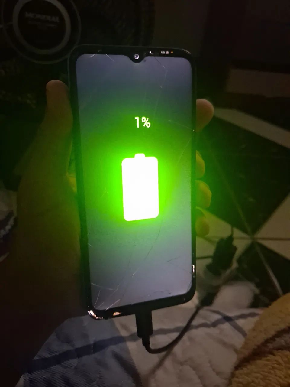 Moto g20 tela quebrada mais funcionando normal  - Foto 4