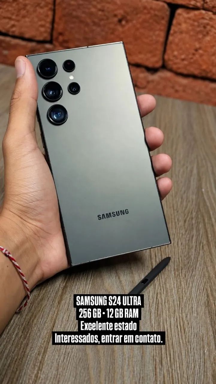 SAMSUNG S24 ULTRA<br>256 GB ? 12 GB RAM<br>Excelente estado