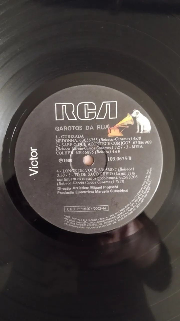 LP Vinil Garotos Da Rua - Juventude Um Passo A Frente (1986) VG+ - Foto 6