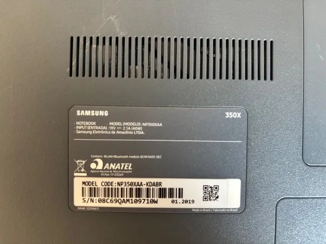Notebook Samsung Essentials NP350XAA-KDABR - Foto 5