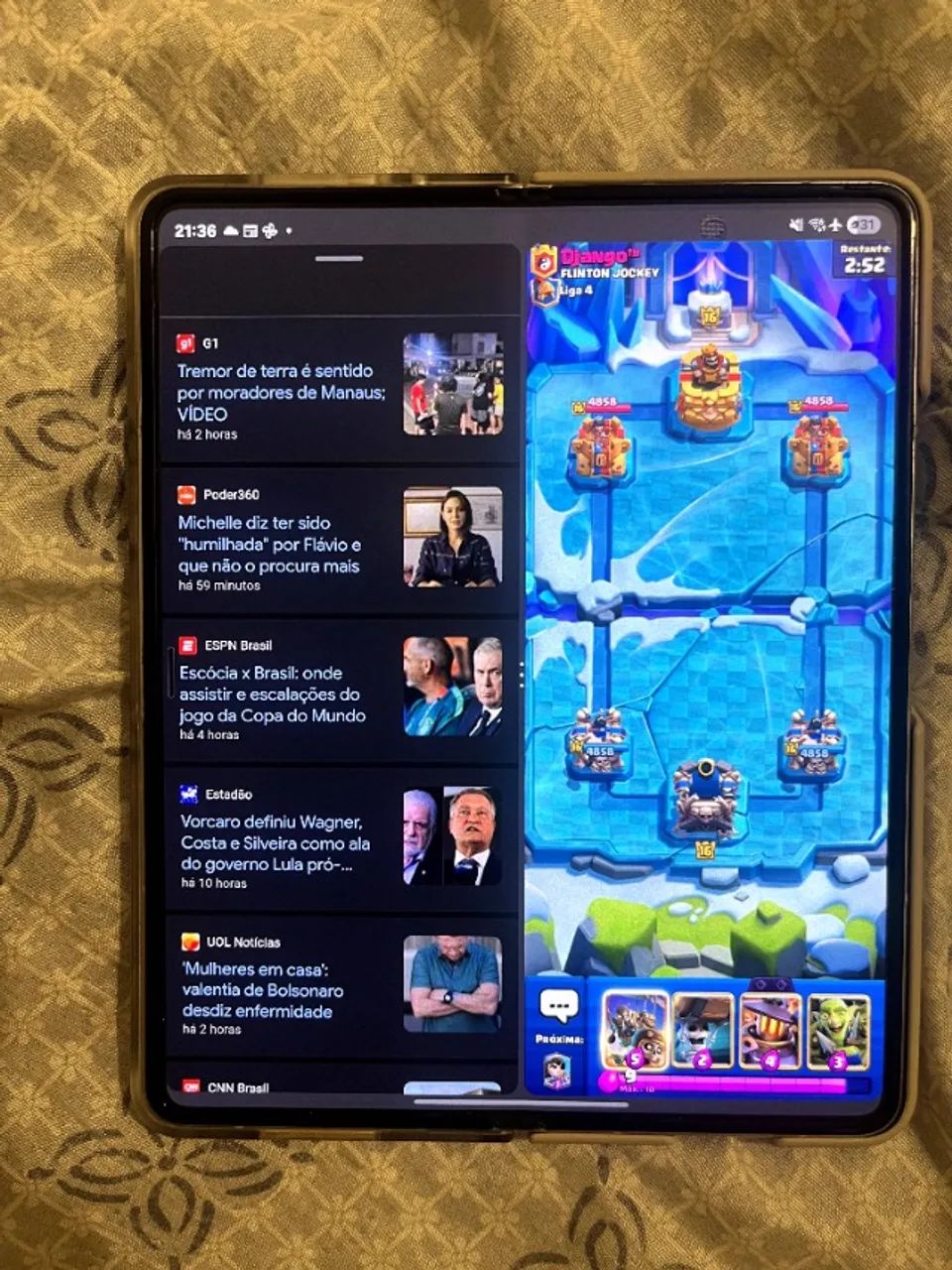 Samsung Galaxy Z Fold 3 256gb 12gb de ram - Foto 3