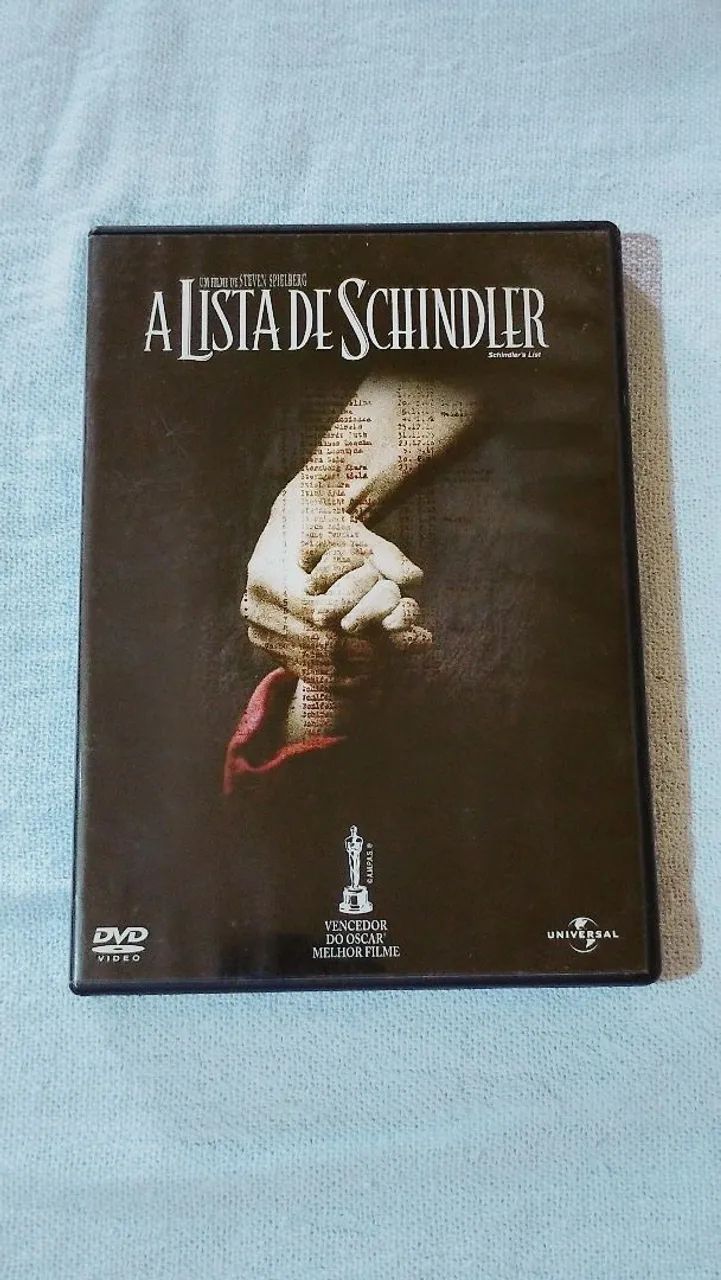 DVD original A Lista de Schindler 