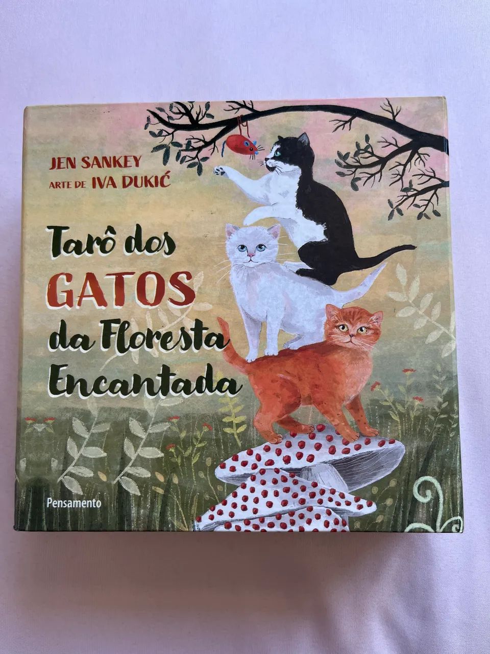 Tarot dos Gatos da floresta encantada 