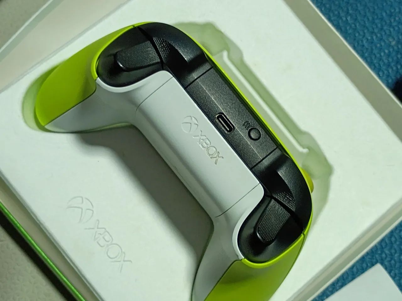 Controle Xbox Original Microsoft - Electric Volt - Foto 3
